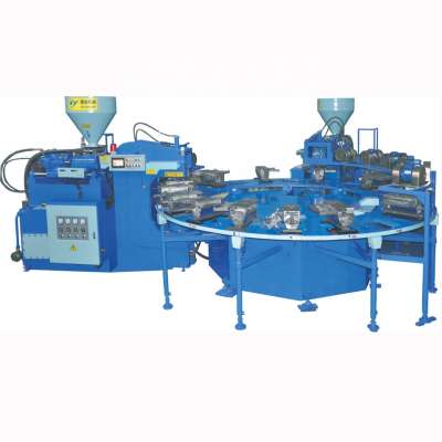 Full automatic TPU jelly shoes injection moulding machine