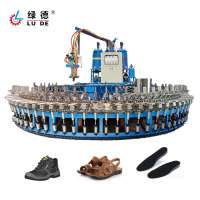 Shoe soles PU foaming Machine with production line