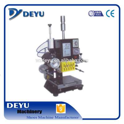 DYS-L-90 Pneumatic leather logo embossed hot stamping machine